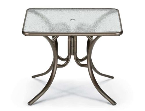 Glass Top Table 36″ Square