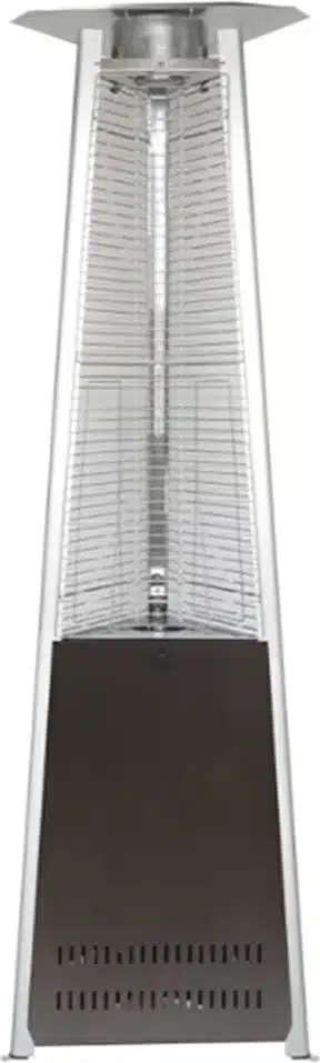 Tall Radiant Heat Glass Tube Heater