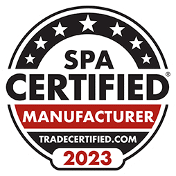 #1 rated spa certified manufacturer