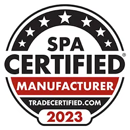 #1 rated spa certified manufacturer