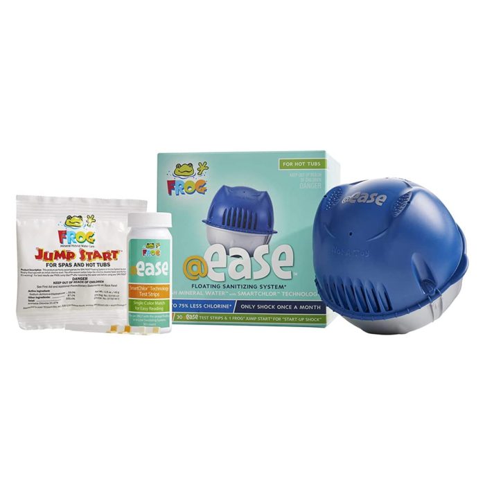 @ease with SmartChlor™ Chlorine and Mineral Floating Sanitizing System