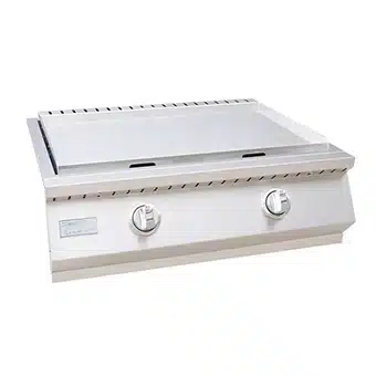 Built In Double Side Burner Stainless Steel