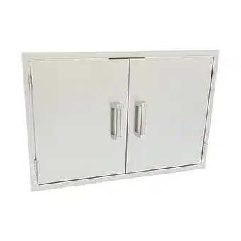Outdoor Kitchen Component: 30 Inch Kokomo Stainless Steel Access Doors
