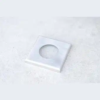 Outdoor Kitchen Component: Stainless Steel Tile Umbrella Sleeve Trim Kit DIY