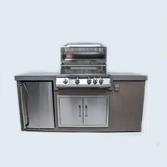 7' Straight Island Outdoor Kitchen